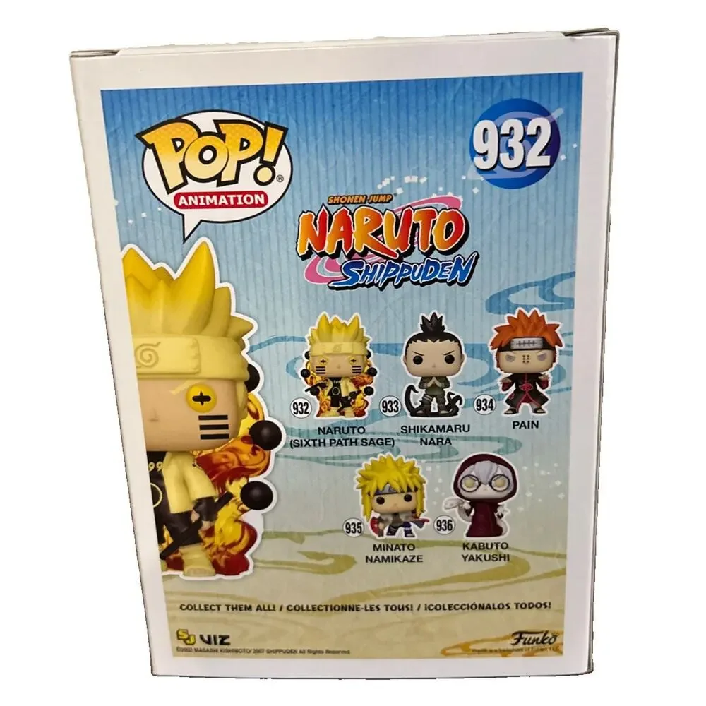 Funko Pop! Animation Naruto (Sixth Path Sage) #932 Naruto Shippuden New